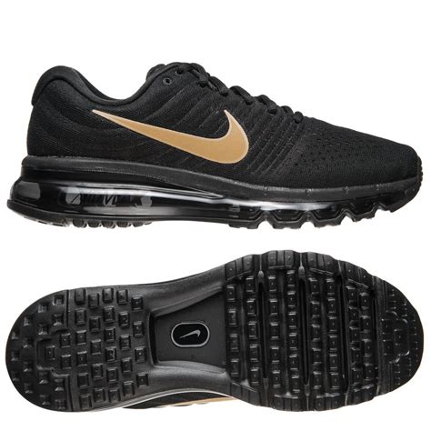 nike air max 2017 goud zwart|air max 2017 black.